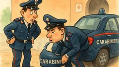 Barzelletta: una pattuglia di carabinieri distrugge sempre auto
