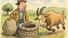 Barzelletta: Un tizio trova un pozzo misterioso