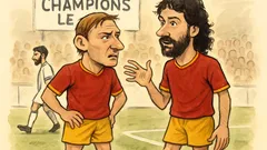 Barzelletta: Totti e Tommasi in Champions
