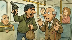 Barzelletta: Su un autobus affollato a Napoli...