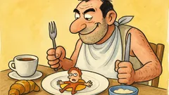 Barzelletta: Cosa mangia un cannibale a colazione?