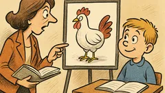 Barzelletta: La maestra chiede a Totti in classe