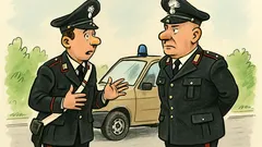 Barzelletta: Un carabiniere chiede: «Che macchina c’avete?»