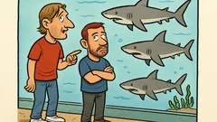 Barzelletta: Totti e De Rossi all’acquario