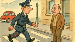 Barzelletta: Un carabiniere attraversa la strada...