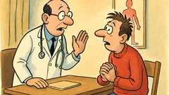 Barzelletta: Dottore, è arrivato da me appena...