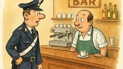 Barzelletta: Un carabiniere entra in un bar...