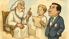 Barzelletta: Dio crea il mondo e agli italiani…