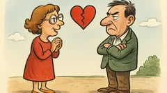 Barzelletta: l'amore non è cieco, è presbite